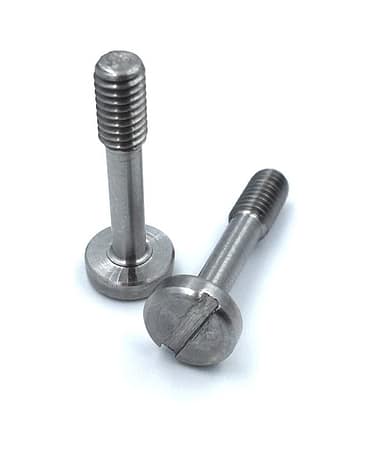 Custom 316 Stainless Captive Shoulder Screws – M4-0.7 Thread